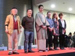 海外マンガフェスタで対談イベントを行った漫画家（左から松本零士、ジム・リー、村田雄介、ロマン・ユゴー、ペネロープ・バジュー、ヤマザキマリ）
