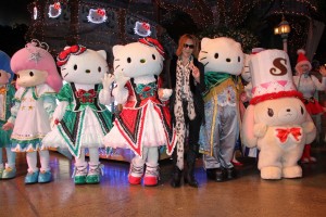 ハローキティ＆YOSHIKI、ハローキティ40th記念パレード「ARIGATO EVERYONE！」の様子
