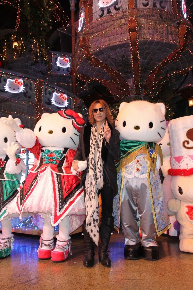 ハローキティ40th記念パレード「ARIGATO EVERYONE！」20141124　ハローキティ、YOSHIKI