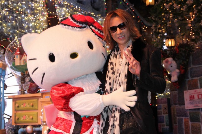 ハローキティ40th記念パレード「ARIGATO EVERYONE！」20141124　ハローキティ、YOSHIKI