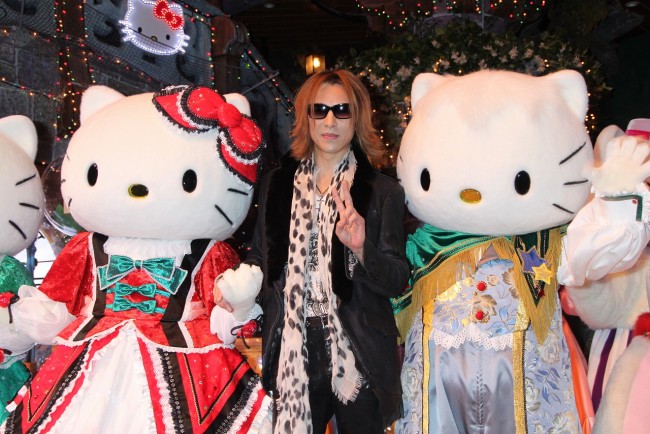 ハローキティ40th記念パレード「ARIGATO EVERYONE！」20141124　ハローキティ、YOSHIKI