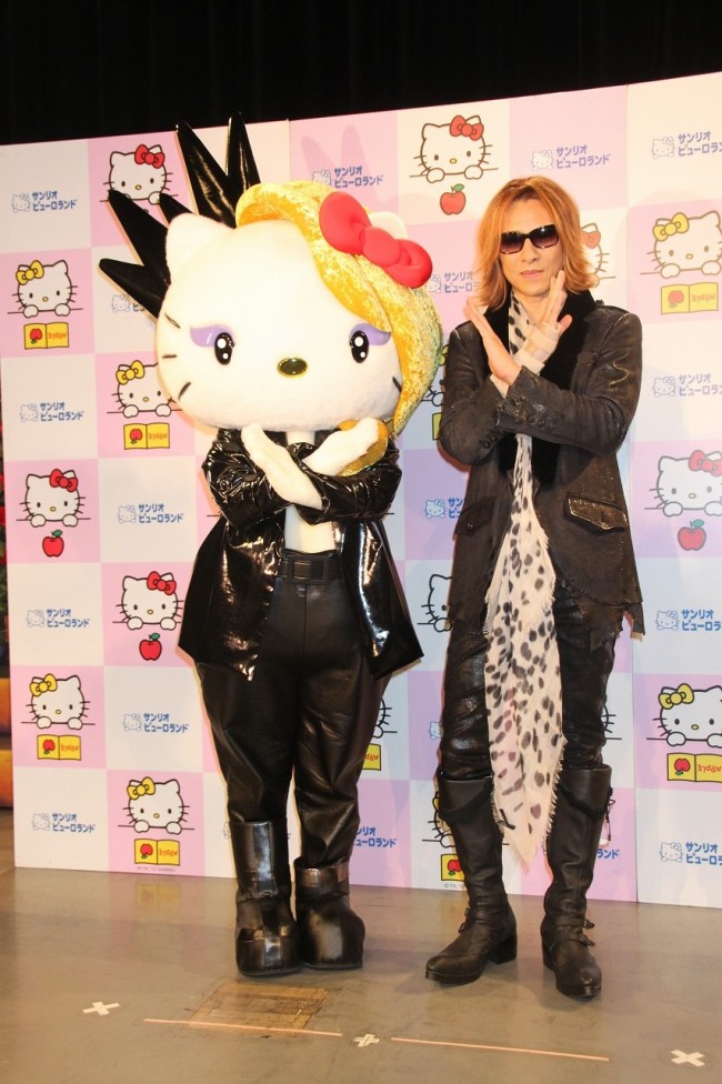 ハローキティ40th記念パレード「ARIGATO EVERYONE！」20141124　ハローキティ、YOSHIKI