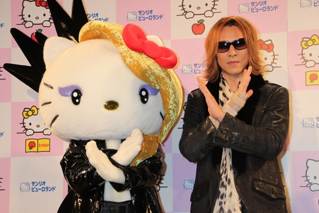 ハローキティ40th記念パレード「ARIGATO EVERYONE！」20141124　ハローキティ、YOSHIKI