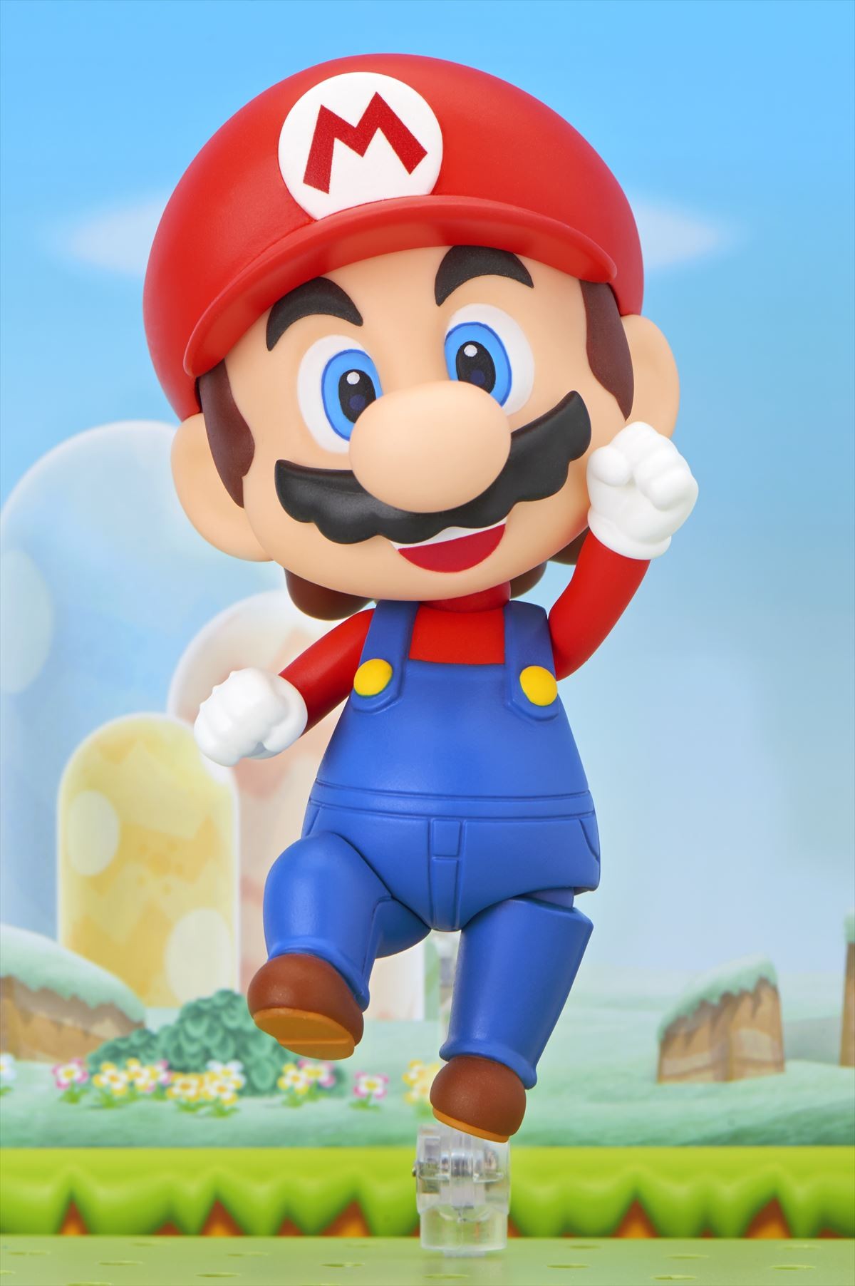『ねんどろいど マリオ』発売決定！ 表情、背景パーツに、“ルイージ”パーツも付属