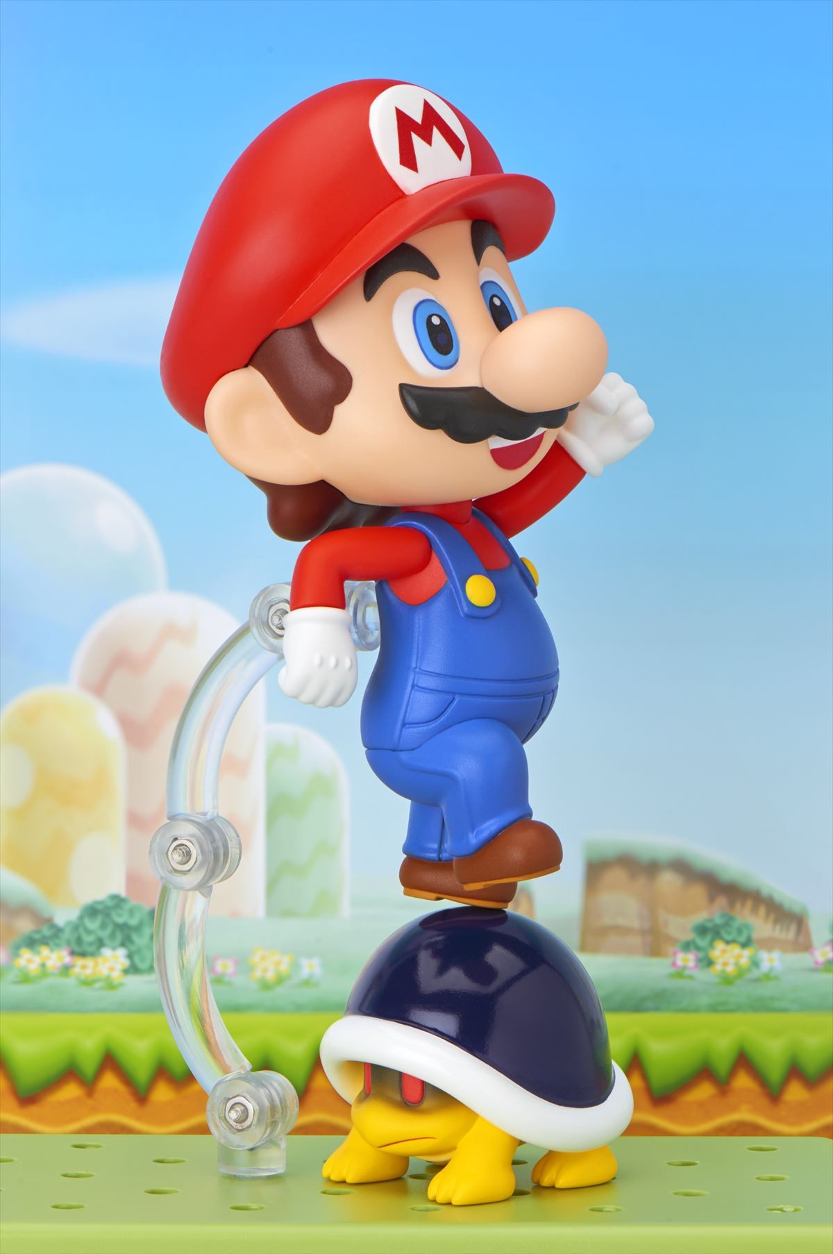 『ねんどろいど マリオ』発売決定！ 表情、背景パーツに、“ルイージ”パーツも付属