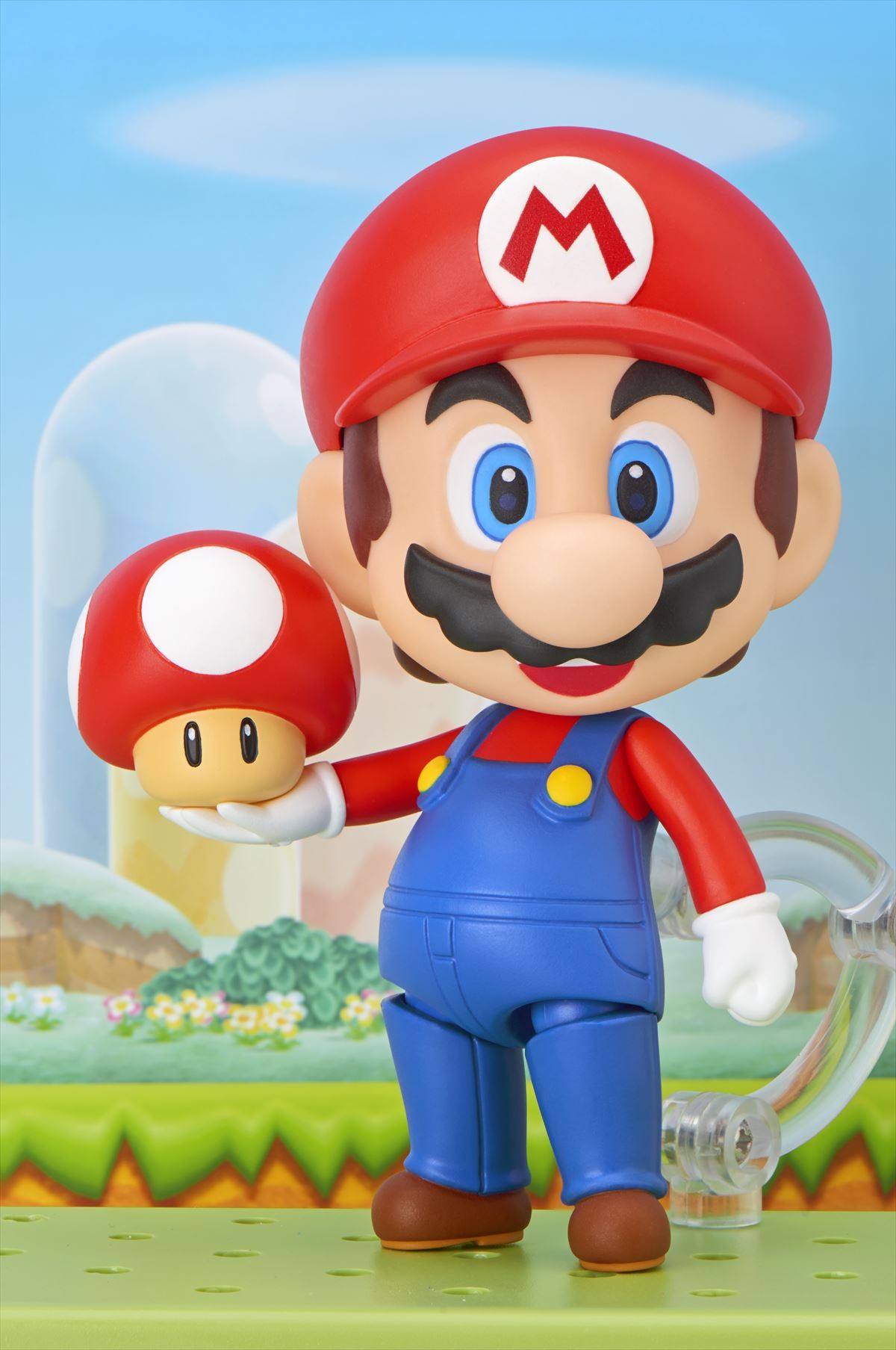 『ねんどろいど マリオ』発売決定！ 表情、背景パーツに、“ルイージ”パーツも付属