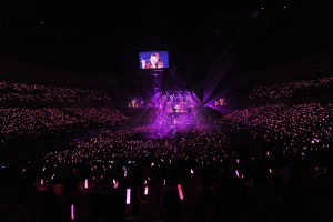 「モーニング娘。’14　コンサートツアー秋　GIVE ME MORE LOVE　～道重さゆみ卒業記念スペシャル～」の様子