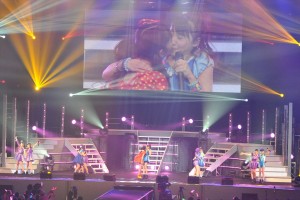 「モーニング娘。’14　コンサートツアー秋　GIVE ME MORE LOVE　～道重さゆみ卒業記念スペシャル～」の様子