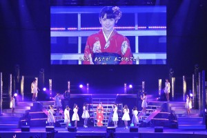 「モーニング娘。’14　コンサートツアー秋　GIVE ME MORE LOVE　～道重さゆみ卒業記念スペシャル～」の様子