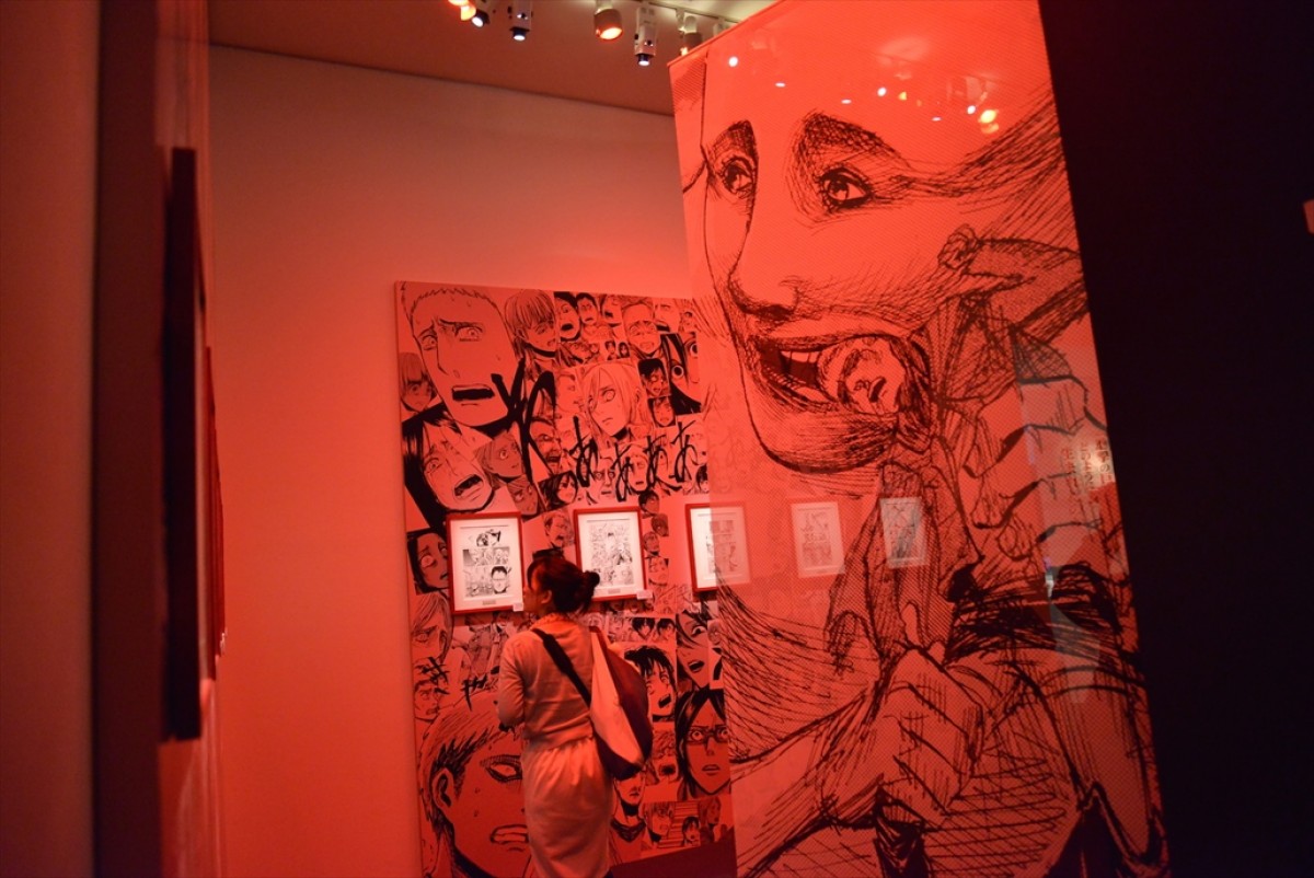 「進撃の巨人展」マンガ未発表の新キャラ生原画も展示！ 一足早く行ってきた