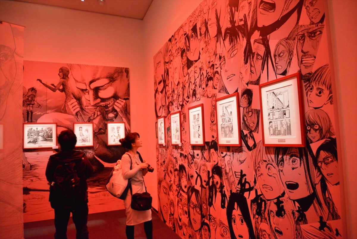 「進撃の巨人展」マンガ未発表の新キャラ生原画も展示！ 一足早く行ってきた