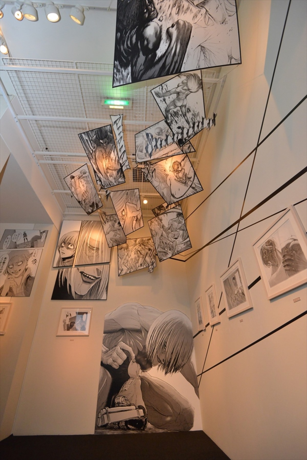 「進撃の巨人展」マンガ未発表の新キャラ生原画も展示！ 一足早く行ってきた