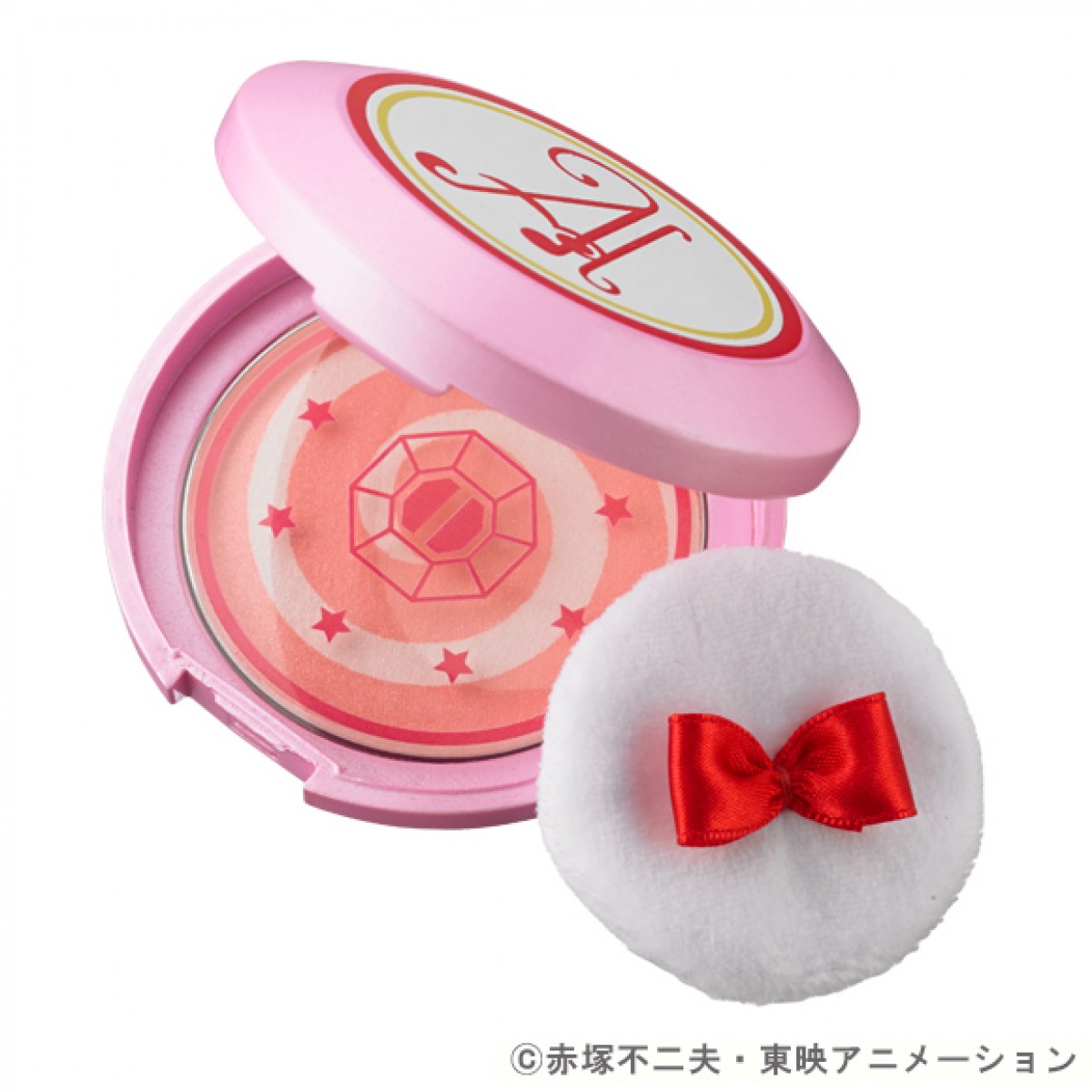 『ひみつのアッコちゃん』魔法のコンパクトがチークになって登場
