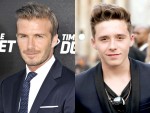 デヴィッド・ベッカム、息子ブルックリンを乗せて交通事故！