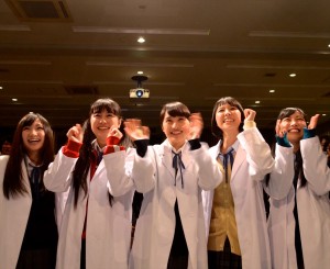 ももクロ主演映画『幕が上がる』トークイベントの様子