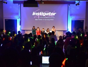 ももクロ主演映画『幕が上がる』トークイベントにて行われたライブパフォーマンスの様子