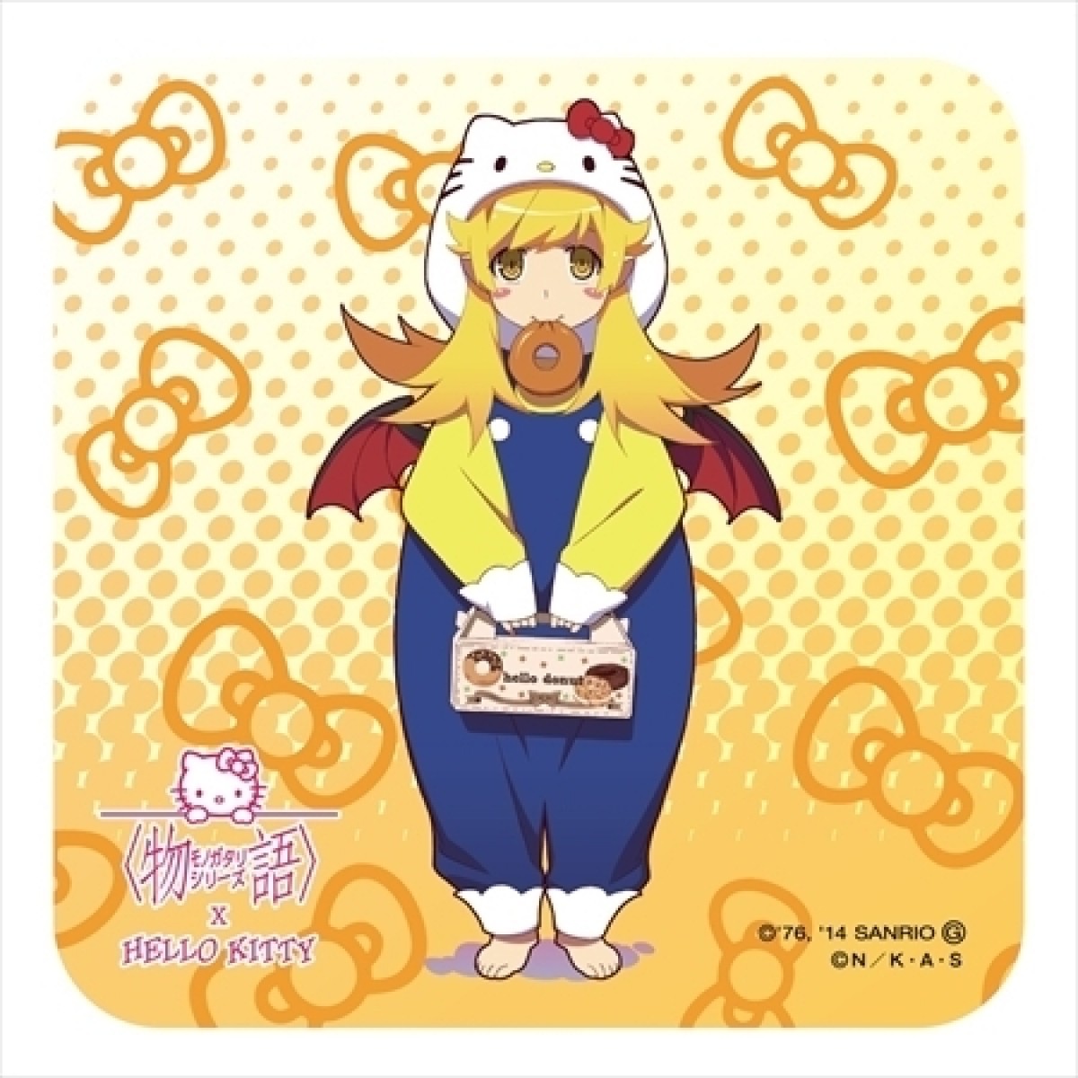 ＜物語＞シリーズ、ハローキティとカフェコラボ！　真宵・忍・余接の特別イラスト公開