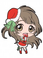 描き下ろしデフォキャラ　ことりちゃん（クリスマス ver.）