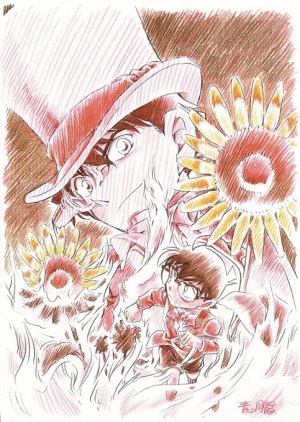 『劇場版コナン』最新作ビジュアル解禁！ 怪盗キッドが不敵に笑うダークなデザイン