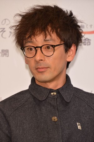滝藤賢一、『はなちゃんのみそ汁』製作発表記者会見にて