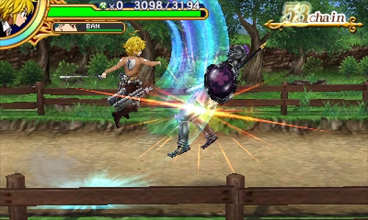 3DS『七つの大罪』×『進撃の巨人』コラボ！着せ替えに「調査兵団制服」登場