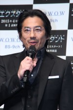 真田広之、海外ドラマ『エクスタント』特別試写会にて