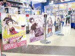 アニメイトでは、新ライトノーベル「ダッシュエックス文庫」を強力PUSH！（東京都・日本橋店の様子）