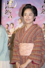 井上真央『花燃ゆ』完成試写会にて