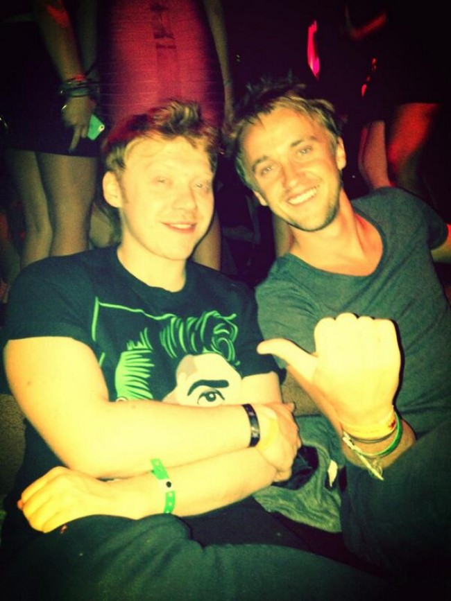 ルパート・グリント&トム・フェルトン　Tom Felton＆Rupert Grint