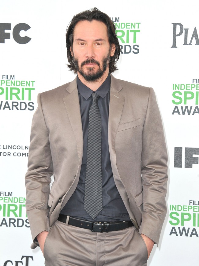 キアヌ・リーヴス　Keanu Reeves　2014 Film Independent Spirit Awards　20140301