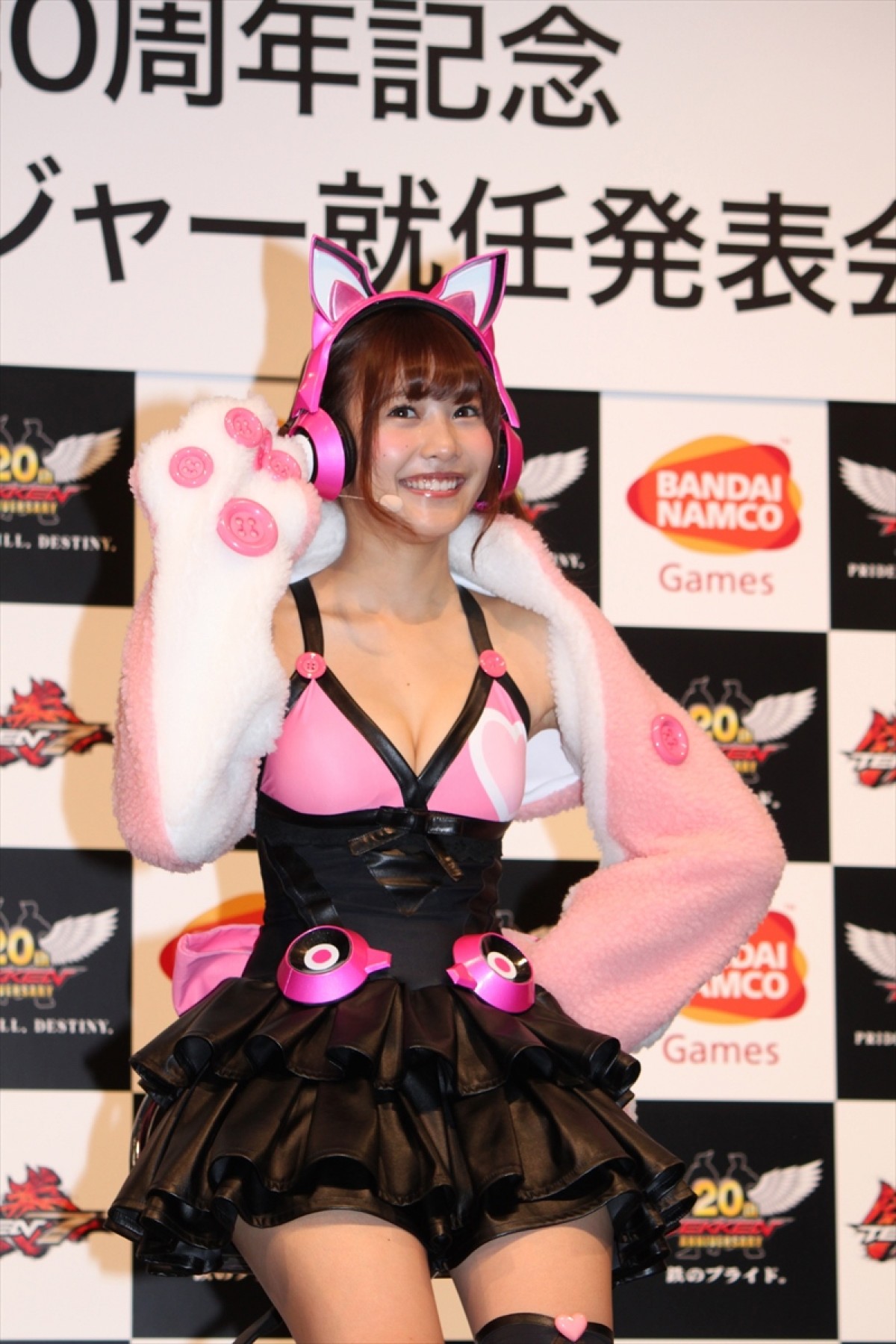 佐野ひなこ、『鉄拳7』新キャラに変身！　「ゲームより良い」開発者もメロメロ