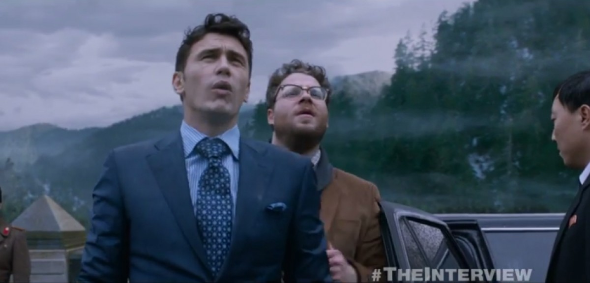 『The Interview』場面写真(YouTubeスクリーンショット)