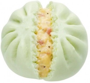 “ミドリムシ”のカルボナーラ中華まん登場！　業界初の注目商品、数量限定で販売