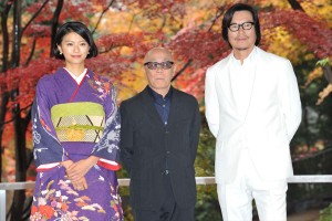 映画『娚の一生』完成報告会見の様子