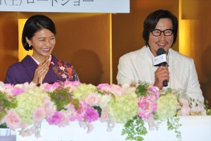 映画『娚の一生』完成報告会見の様子