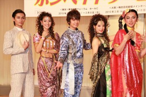 舞台『ボンベイドリームス』制作発表会の様子