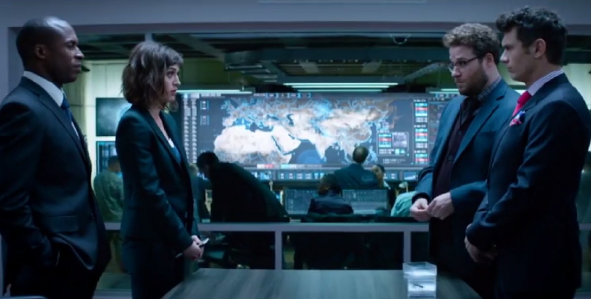 『TheInterview(原題)』上映予定の映画館にテロ予告(YouTubeスクリーンショット)