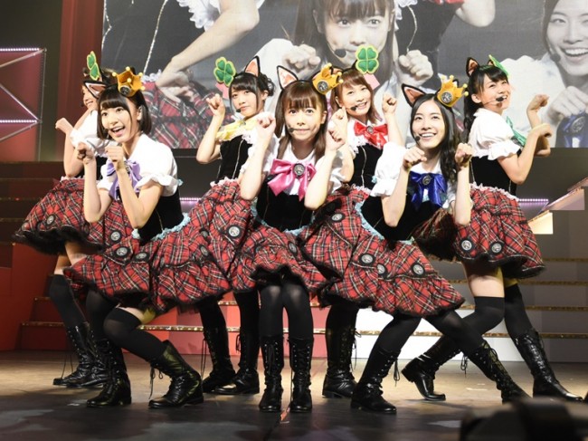 「第4回 AKB48紅白対抗歌合戦」で初お披露目となったニャーKB with ツチノコパンダ