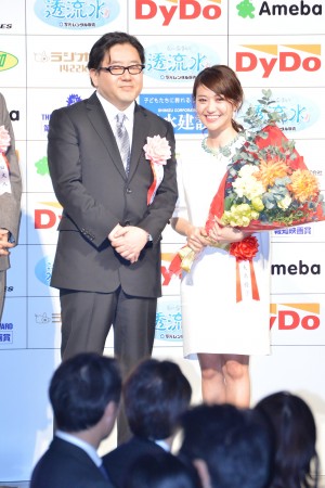 大島優子、第39回 報知映画賞にて