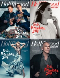 ハリウッド・レポーター誌の表紙を飾ったアンジェリーナ・ジョリーやテイラー・スウィフトら