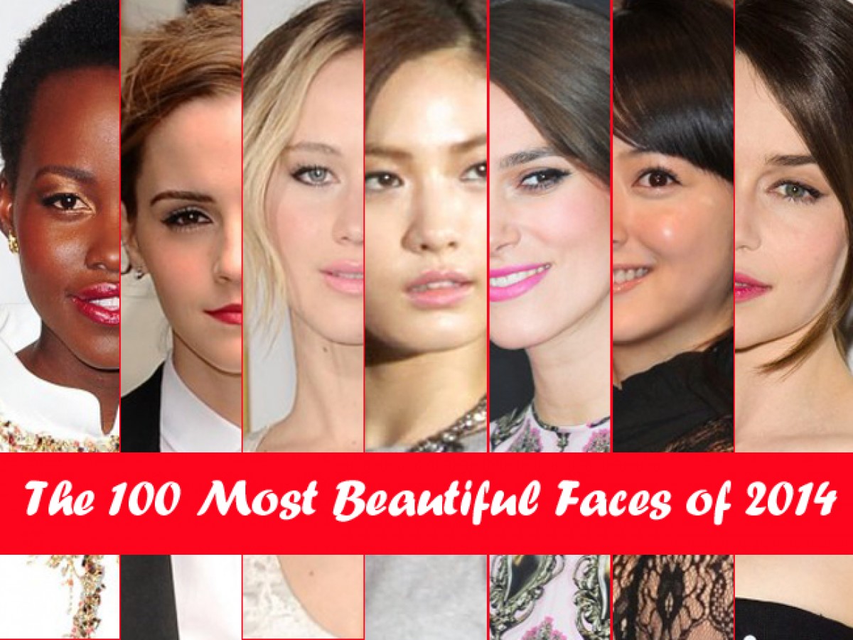 2014年「世界で最も美しい顔100人」TOP50　フォト集
