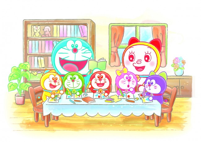 ドラえもんに新たな仲間、“まめドラ”が登場!