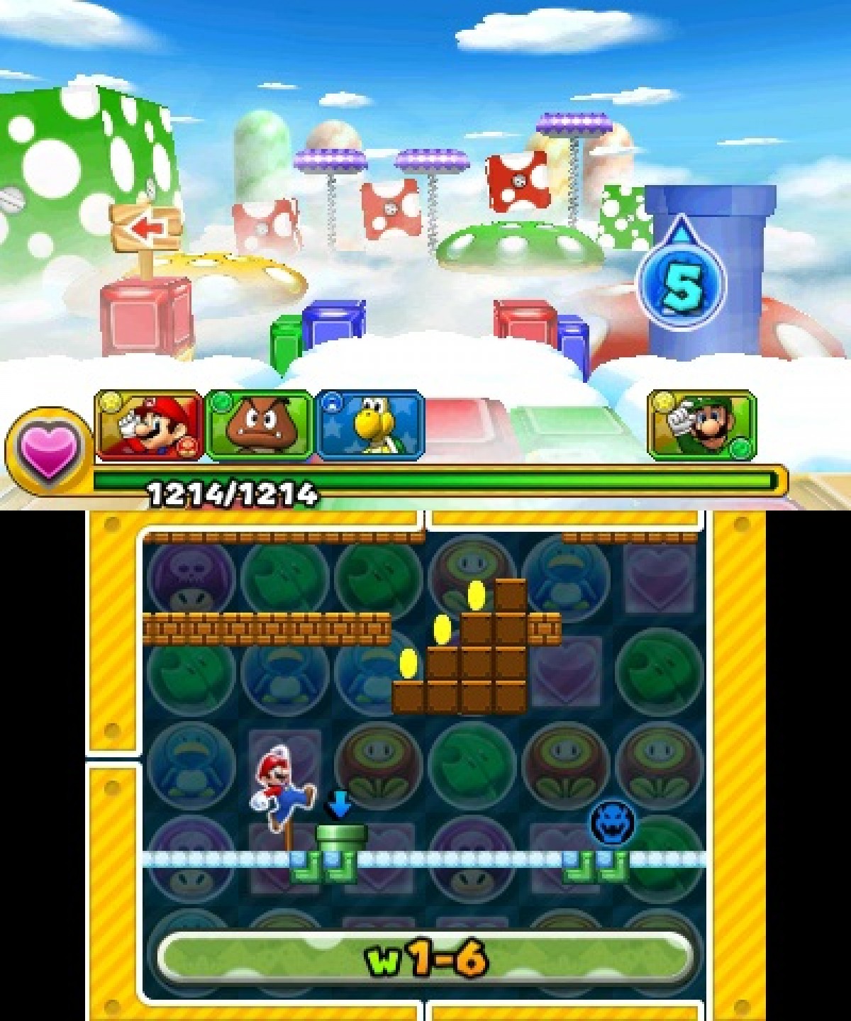 マリオでパズドラ、3DSで新作パズルRPG発売！ 夢のコラボが遂に実現