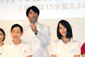 TBSドラマ『まっしろ』製作発表記者会見の様子