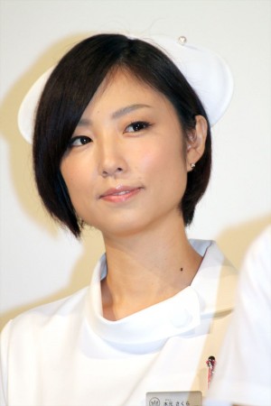 MEGUMI、TBSドラマ『まっしろ』製作発表記者会見にて