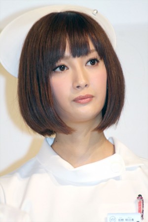 菜々緒、TBSドラマ『まっしろ』製作発表記者会見にて