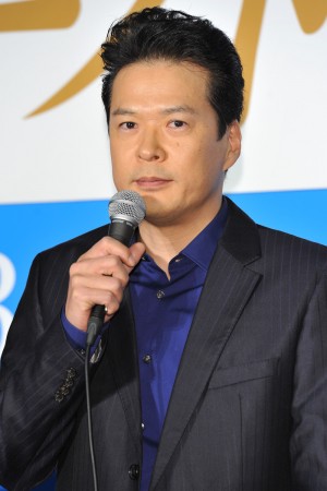 『ゴーストライター』記者会見に登壇した田中哲司