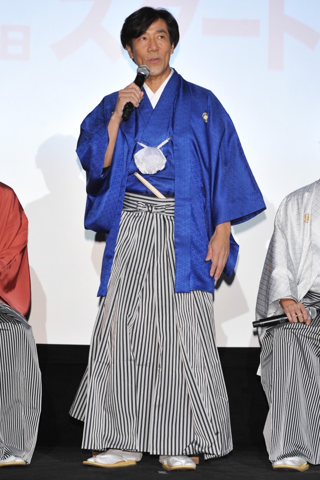 岸谷五朗、ドラマ『残念な夫。』制作発表イベントに登場