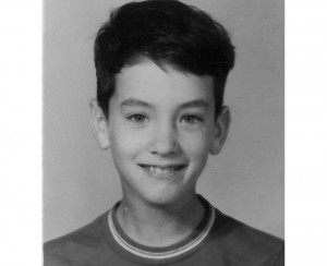 トム・ハンクス／小学生時代のスクール写真