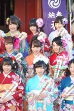 『AKB48グループ 2015年新成人メンバー 成人式記念撮影会』の様子